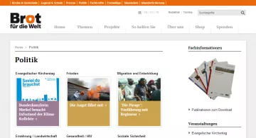 Brot für die Welt-Blogging-Plattform