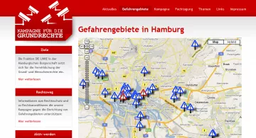 Geomapping Gefahrengebiete