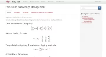 Wissensmanagement Knowledge-Management-Intranet für RITZ Instrument Transformers 