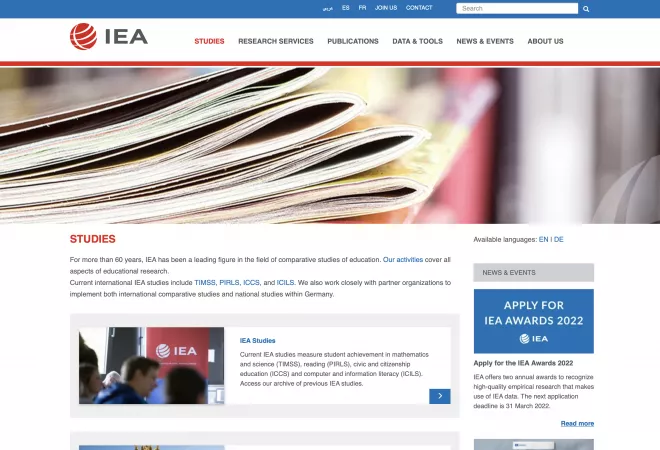 International Association for the Evaluation of Educational Achievement